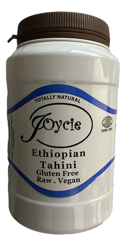 Tahini 100 Natural Etíope 16 Oz Tarro De Plástico Pack De 2
