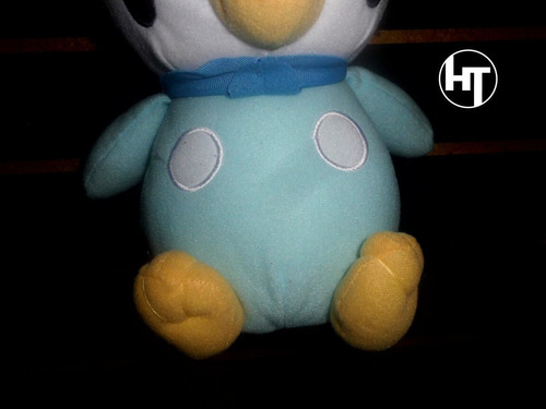 Imagen 5 de 8 de Pokemon, Piplup, Peluche, Original Toy Factory, 10 Pulgadas.