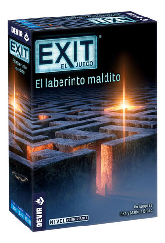 Juego De Mesa - Exit: El Laberinto Maldito - Aldea Juegos