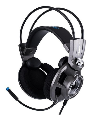 Somic - G954 - Auricular Gamer Ps4, Pc, Mac Color Gris