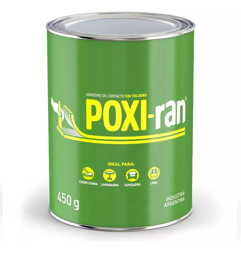 Poxiran Adhesivo Contacto 450gr Lata Original Sin Tolueno