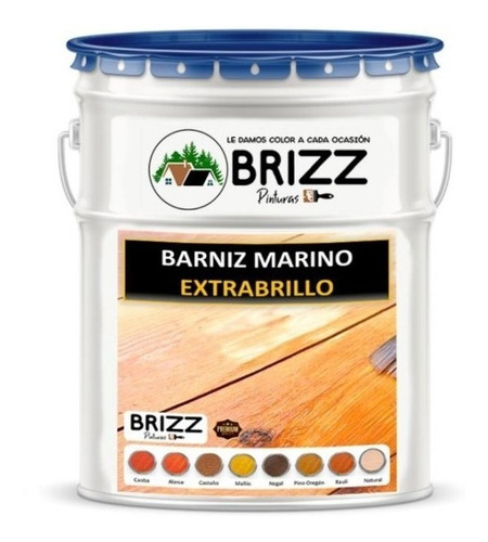 Barniz Marino  - Color Raulí 1 Galon Brizz
