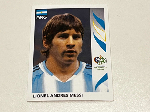 Panini Estampa 185 Messi Alemania 2006