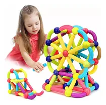 Comprar Bloques De Construcción Magnéticos Juguetes 42pcs 3d Niños