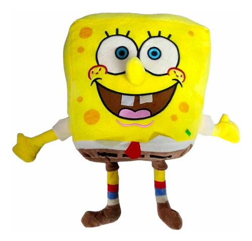 Peluche Bob Esponja Mediano: Bob Esponja (Usado)