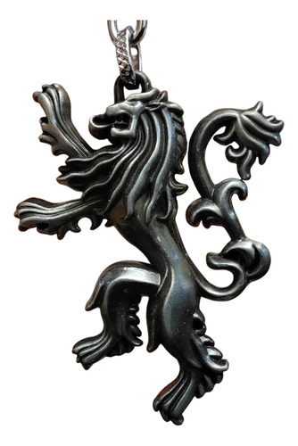 Llavero Lannister Metal Game Of Thrones Stark Plateado
