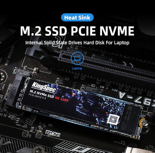 Imagen 5 de 6 de Disco Solido Kingspec Ne-256 M.2 Ssd, 256gb, Pcie Gen3x4 L