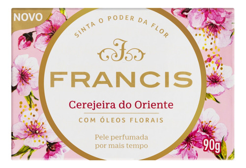 Sabão em barra Francis Cerejeira do Oriente de 90 g