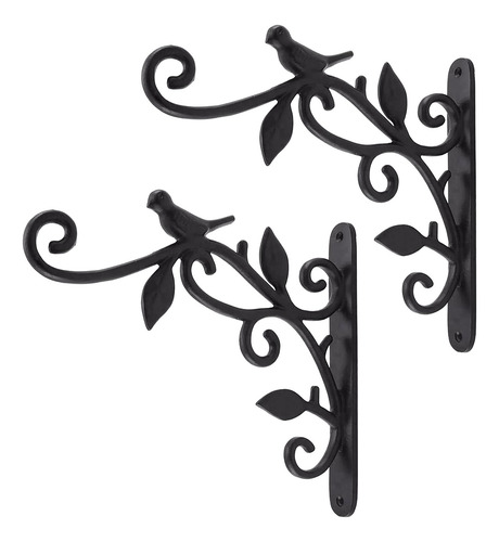 Soporte De Hierro Para Cesta De Flores, Gancho Para Colgar F
