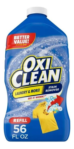 Oxiclean Quita Manchas Ropa Y Mas Refil  1.65l 6 Oz