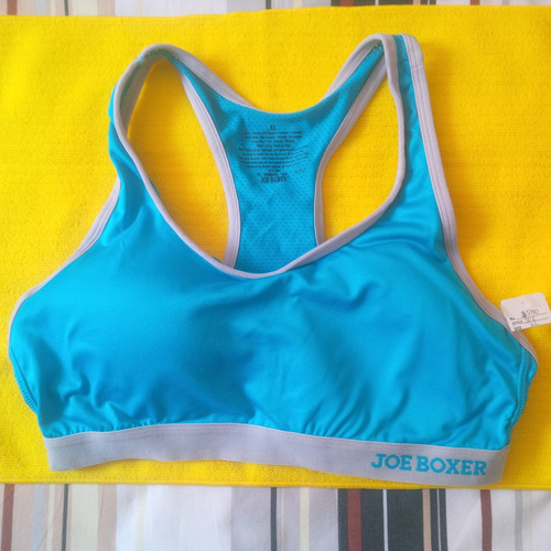 Brasier Top Deportivo Con Relleno Marca Joe Talla Xl