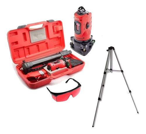 Nível Laser 150 Mm C/ Tripe Autonivelameto Em Cx Plast. Mtx