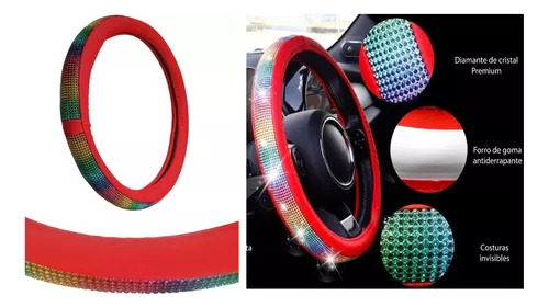 Funda Cubre Volante De Diamantes Fd913 Smart Fortwo 2010