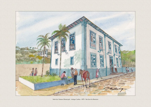 Sede Da Câmara Municipal De São José Do Barreiro Em 1870 A4