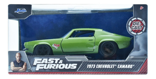 Fast And Furious 1973 Chevrolet Camaro 1:43 Die Cast Jada