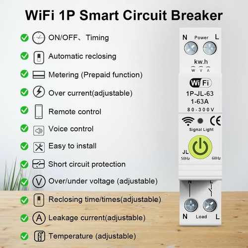 Interruptor Automático Inteligente Wifi Temporizador On Off