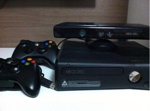 Xbox 360 Desbloqueado Kinect 20 Jogos 2 Controles Garantia Mercado Livre - jogar roblox no xbox 360 sem live