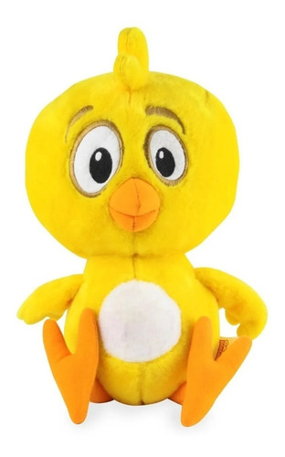 Imagen 6 de 6 de Peluches De Gallina Pintadita + Pollito Amarillito + 3 Dvds