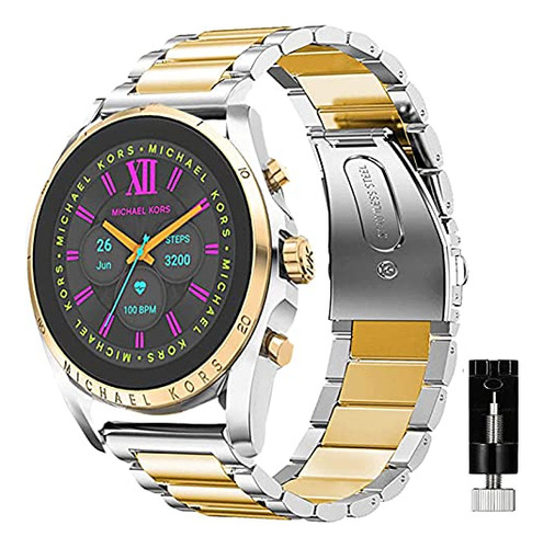 Compatible Con Michael Kors Gen 6 Band, Lamshaw Quick K3h1d