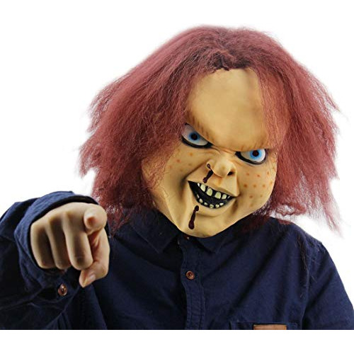 Scary Horror Child&#39;s Play Chucky Disfraz Máscara D...