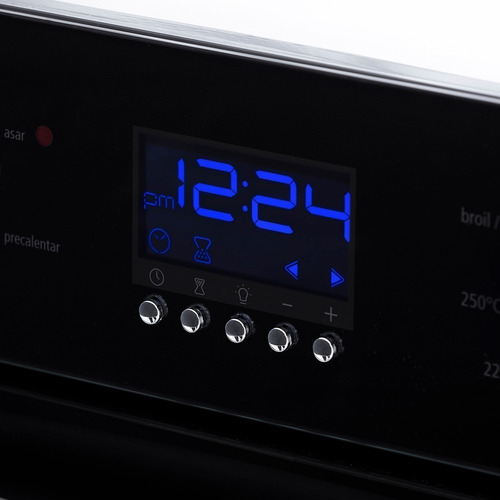 Imagen 6 de 10 de Horno Eléctrico Ge Appliances Negro 60 Cm Hg6035evai0 Outlet