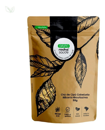 Chá De Cipó Cabeludo- Mikania Hirsutissima - D. C. - 50g