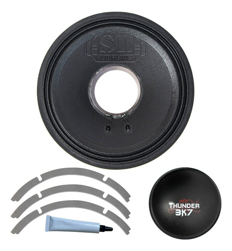 4kit Reparo Sl Compatível Com 7driver Thunder 3k7 12pol 4ohm