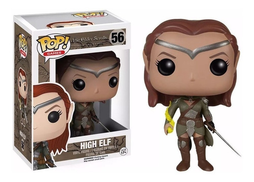 Funko Pop High Elf #56 The Elder Scrolls Games Caja Detalles