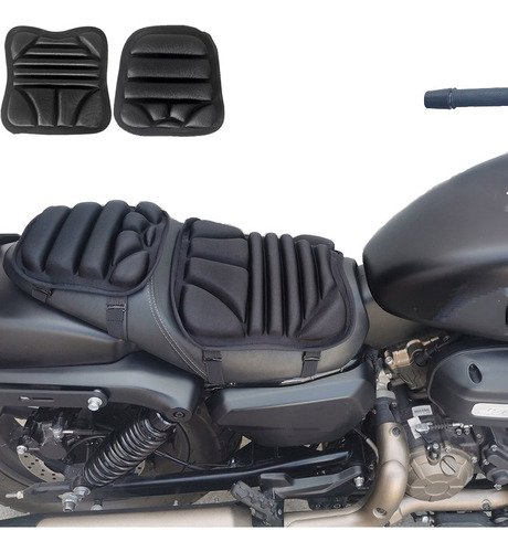 Cojín De Gel Para Asiento De Moto, 2 Unidades