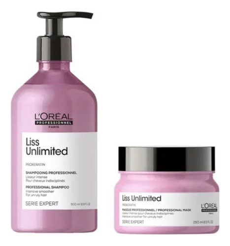 Kit Anti-frizz Shampoo 500ml Y Mascarilla 250ml