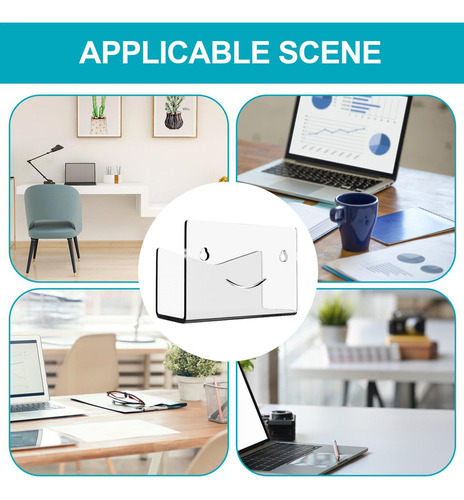 Soporte Para Sobres De Acrílico Archivador De Pared Transpar