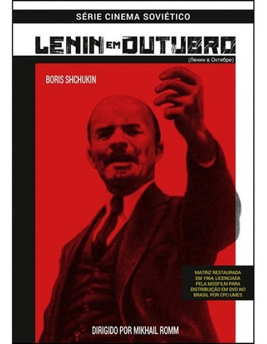 Dvd - Lenin Em Outubro - Mikhail Romm - Cinema Soviético