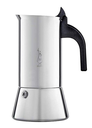 Cafetera Bialetti Venus 4 Cups manual acero inoxidable italiana