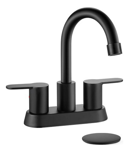 Grifo Para Lavabo De Baño Con Juego Central De 4 Pulgadas, G