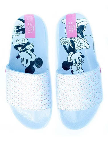Imagen 4 de 4 de Sandalias Mkacss22043celeste Celeste Disney Moletto