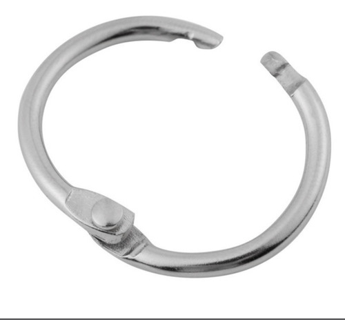 Argolla Articulada Abatible Acero 25 Mm Pack 100pzs