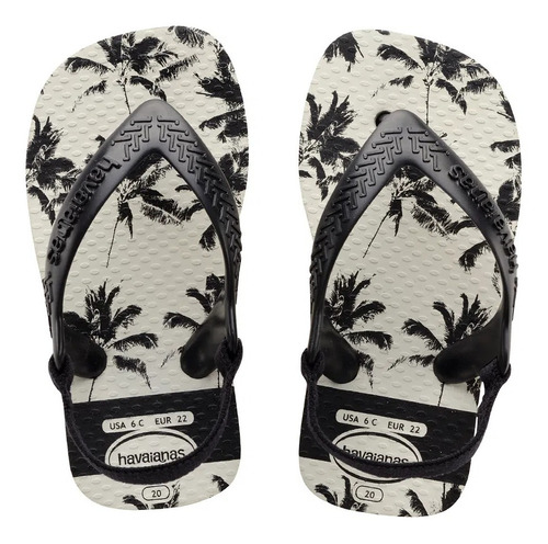 Havaianas Baby Chic Blanco/negro