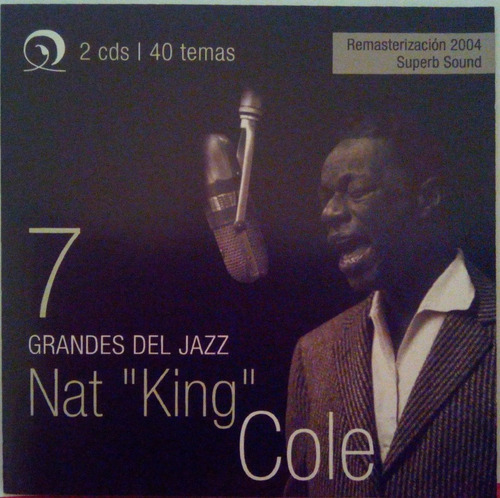 2 Cd's Nat King Cole Grandes Del Jazz  7  