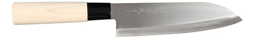 Cuchillo De Cocina Japonés Santouku Tsubazo Ozawa 11-7/16 Le