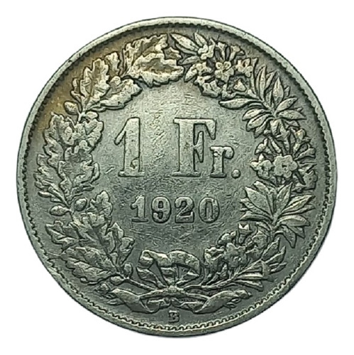 Suiza - 1 Franco 1920 - Km 24 (ref 106)