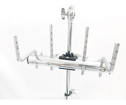 Mini Rack Para Percussão Adah Com 4 Hastes Arp004h