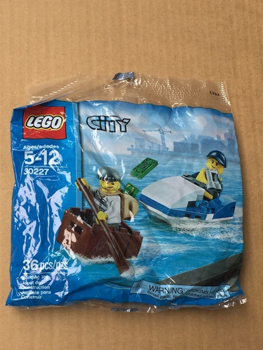 Lego 30227 City Persecución Policíaca En El Agua En Oferta!