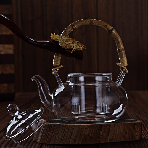 Tetera De Vidrio Con Infusor, Tetera Para Té Suelto, Tetera