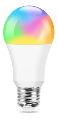 Lampara Led Bulbo A60 Tbcin E27 Smart Rgb 5w App Movil