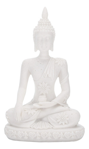 D Estatua Tallada Sentada De Buda Meditando