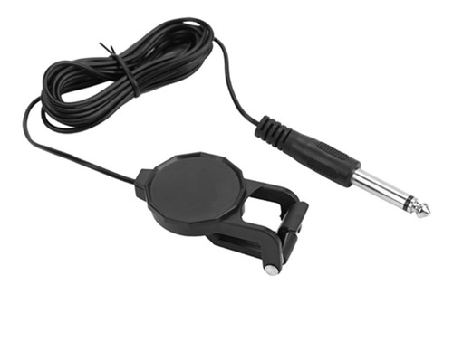 Micrófono Piezoeléctrico Con Clip Con Conector De Audio De 3