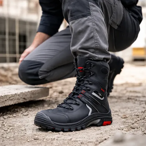 Calzado De Seguridad Vflex Bota V200 Thinsulate Poron Negro