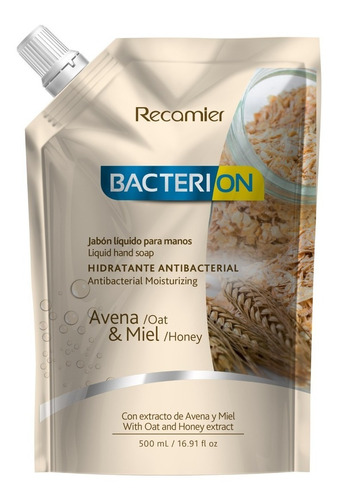 Jabón Bacterion Antibacterial - mL a $21