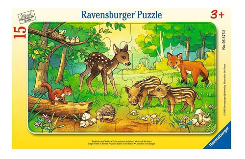 Puzzle Enmarcado - Animalitos Del Bosque Ravensburger