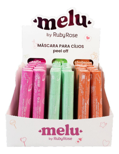 6 Mascara De Cilios Melu Hb01 - Ruby Rose